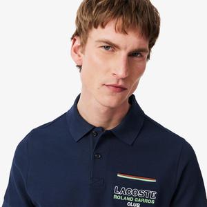 Мужская рубашка-поло Lacoste PH8742-10 Empire, темно-синий