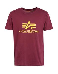 Футболка Alpha Industries, бордовый