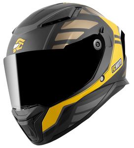 Шлем FC-Moto ff130sv cavion, Black Matt/Gold
