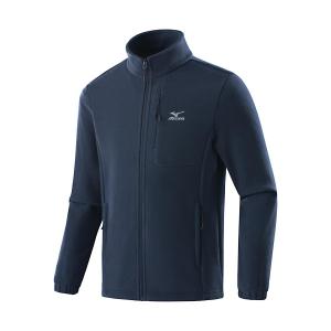 Mizuno Вельветовая куртка унисекс, Navy Blue