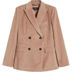 Женский пиджак для делового костюма WEEKEND MaxMara, bronze розовый