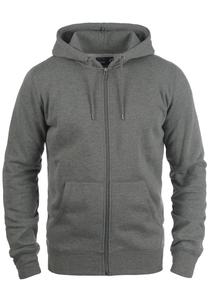 Худи с капюшоном на молнии !Solid Berti, Grey