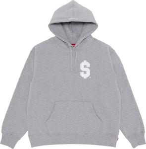 Толстовка Supreme $ Hooded 'Heather Grey', серый