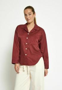 Блуза Desires Button-down blouse, Apple Butter Brown/Red