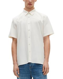 Рубашка Western Snaps Regular Fit The Kooples, слоновая кость/кремовый