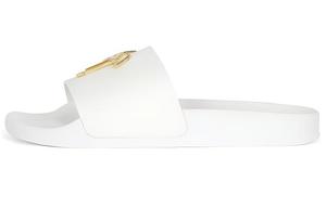 Бретт Логотип Плакат Слайды Giuseppe Zanotti Белый