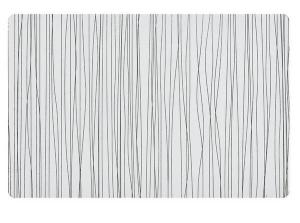 Коврик «металлик», пластик, . Zeller, белый