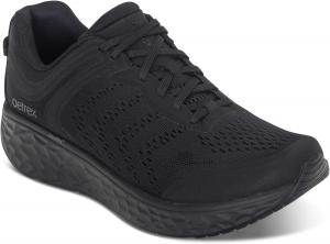 Мужские ортопедические кроссовки Aetrex Chase с поддержкой свода стопы - облегчение при подошвенном фасците, комфортная сетка, регулируемые шнурки, черный