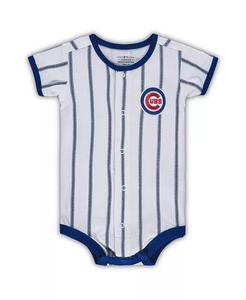 Боди с короткими рукавами Royal Chicago Cubs Power Hitter для новорожденных и младенцев, мальчиков и девочек, белый Outerstuff