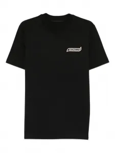 Футболка SS с логотипом Moncler, черный