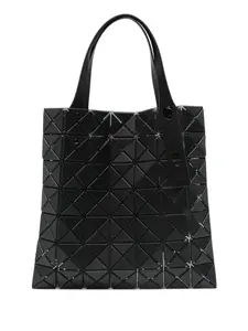 Сумка-шоппер с геометрическим узором «Призма» Bao Bao Issey Miyake, черный