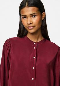 Блуза Pieces, темно-красный