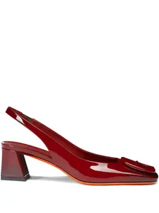 Лакированные туфли Santoni, красный