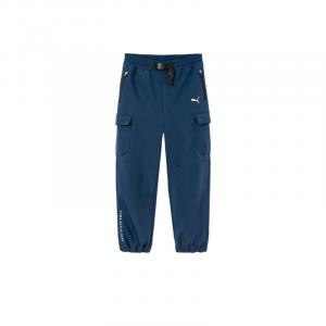 Детские карго штаны PUMA, темно-синий