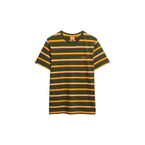 Футболка с коротким рукавом Superdry Essential Stripe, зеленый