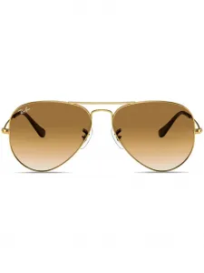 Солнцезащитные очки-пилоты RB3025L Ray-Ban, золотой