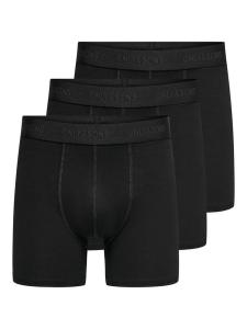 Шорты-боксеры ONLY and SONS ONSFITZ SOLID BOXER 3PACK NOOS, черный