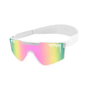 Солнцезащитные очки Pit Viper The miami nights baby vipes, прозрачный