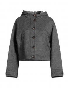 Пальто Brunello Cucinelli, угольно-серый