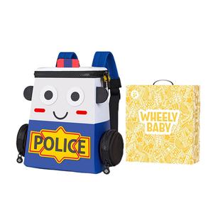 Детский рюкзак из полиэстера большого размера Красный/Желтый Синий/Розовый/Камуфляж WHEELY BABY, Love Car Large WB-0066