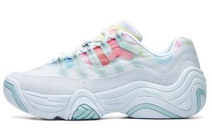 Винтажные баскетбольные кроссовки женские с низким верхом Fei Le Белый / Медовый воск желтый / Красный / Зеленый / Синий Fila Fusion