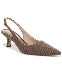 Женские туфли-лодочки Bianka с открытой пяткой Sam Edelman, Brown Multi Fabric