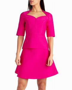 Топ Lucy Knit Sweetheart в цвете Nm Precious Pink Nicole Miller