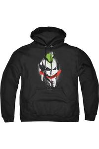 Толстовка с капюшоном Batman Arkham City Spraypaint Smile для взрослых Gildan, черный