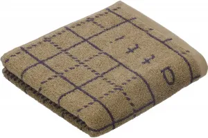 Полотенце bugatti "Perezzi", (2 шт.), жаккард в нарядной клетке 50х100 см (2 шт.), цвет camel