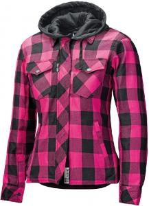Женская текстильная мотоциклетная куртка Held lumberjack ii, Black/Pink