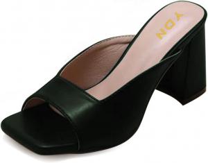 Женские босоножки YDN с открытым носком, квадратным каблуком и средним каблуком, на мягкой подошве, для повседневной носки, пляжа и улицы, размер 4-15 US, Dark Green