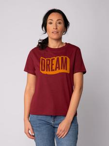 Футболка wat? Apparel T-Shirt Dream, цвет Weinrot