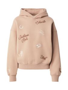 Толстовка Abercrombie & Fitch, коричневый/капучино