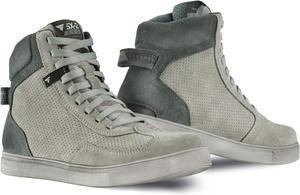 Мотоциклетные ботинки SHIMA SX-2 Evo для мужчин, вентиляция, кожаные, уличные, летние, замшевые, спортивные, Стелс, туристические, для мотоциклистов и мотоспорта (мужские, черные, 9.5) ‎Shima