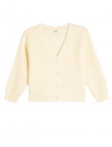 Koton Кардиган из трикотажа в цвете экрю