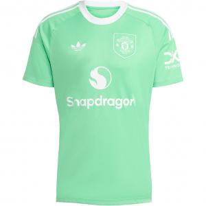 Футболка вратаря Manchester United 25/26 третья Adidas Originals, ярко-зеленый