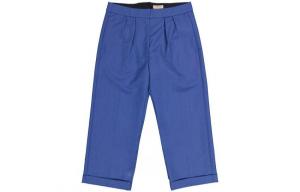 Брюки женские Burberry с завротом, темно-синий