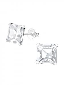 Bungsa Серебряные серьги-гвоздики