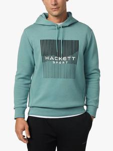 Худи с принтом из хлопковой смеси Hackett London