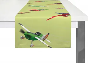 Вирт-дорожка для стола "Planes Action", (1 штука), Walt Disney Wirth 150х50 см, зеленый