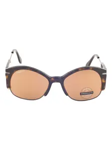 Солнцезащитные очки Vinita в черепаховой оправе Serengeti Eyewear, коричневый