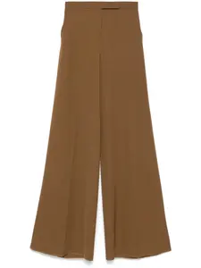 Брюки палаццо Ninfa MAX MARA, коричневый