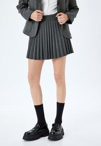 Мини-юбка A-line skirt Koton, серый