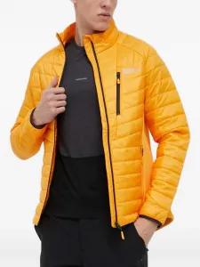 Стеганая куртка на молнии Routeburn Jack Wolfskin, желтый