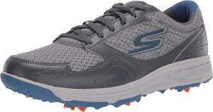 Мужские кроссовки для гольфа Skechers Torque Sport Fairway с шипами, свободная посадка, синий/угольный