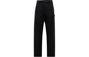 Прямые штаны карго Moncler, черный