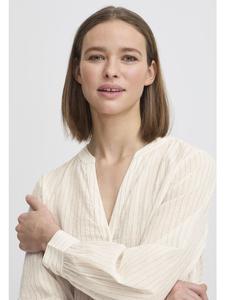 Рубашка с длинными рукавами BYHIGLITTER, стандартный крой, розовое золото b. young