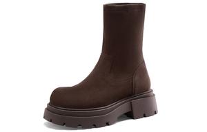 Ботильоны женские Elle, коричневый