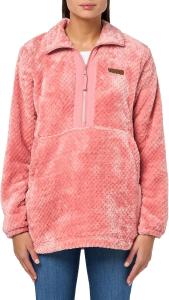 Женская куртка Columbia Fire Side 1/4 Zip II, Pink Agave