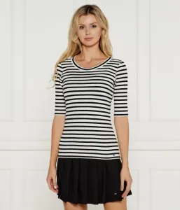 Блуза slim fit Marc Cain, черный